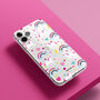 Unicorn Rainbows Phone Case For iPhone, thumbnail 2 of 8