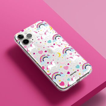 Unicorn Rainbows Phone Case For iPhone, 2 of 8
