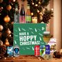 Gluten Free Happy Christmas Craft Beer Gift Box With Glass, thumbnail 1 of 3
