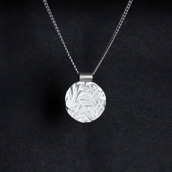 Personalised Initial Disc Necklace, 3 of 6