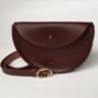 Large Leather Crossbody Bag Smooth, thumbnail 4 of 12