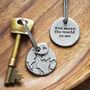 'You Mean The World To Me/Us' Keyring, thumbnail 1 of 5