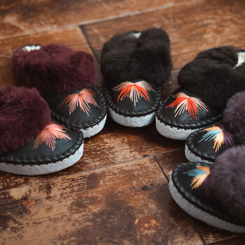 Lucky Dip Mule Sheepers Slippers, 10 of 12