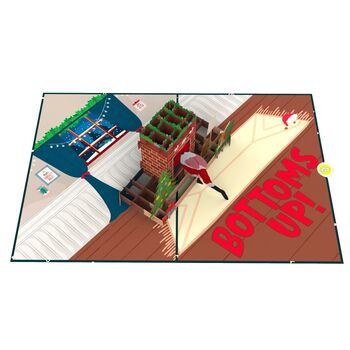 Have A Cracking Christmas! Funny And Cheeky Xmas Card With 3D Pop Ups, 7 of 8