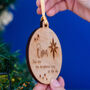 Personalised Memorial Brightest Star Tree Decoration, thumbnail 2 of 6