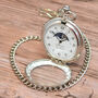 Personalised Pocket Watch With Sun And Moon, thumbnail 4 of 8
