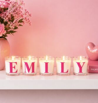 Personalised Scented Candle, 2 of 3