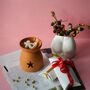 Ceramic Wax Melter And Christmas Spice Scented Gingerbread Man Shaped Wax Melt Gift Set, thumbnail 2 of 3