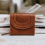 Small Tan Leather Purse, thumbnail 1 of 4