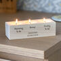 Personalised Mum And Dad To Be Candle Holder Gift, thumbnail 1 of 5