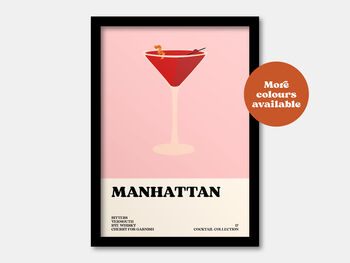 Manhattan Cocktail Print, 5 of 7