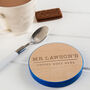 Personalised Wooden Drinks Coaster For Teachers, thumbnail 6 of 12
