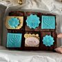 Personalised Hanukkah Fudgey Brownies, thumbnail 6 of 8