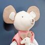 Personalised Mouse And Baby Soft Toy, thumbnail 4 of 5