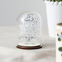 25th Silver Anniversary Personalised Keepsake Dome, thumbnail 4 of 4