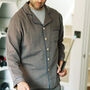 Personalised Men’s Dotted Heritage Pyjama Set Premium Cotton, thumbnail 6 of 7