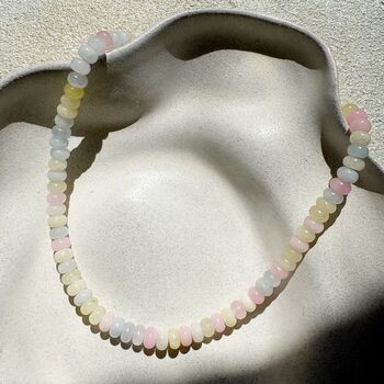 Pastel Candy Beaded Necklace, 4 of 4