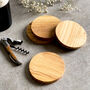 Italian Olive Wood Coasters In Three Shapes, thumbnail 3 of 5