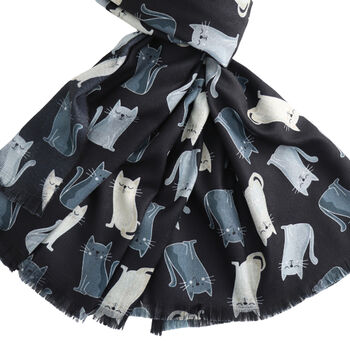 Black Cat Scarf, 2 of 5