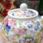 Two Cup Teapot In Mille Flleure Design, thumbnail 8 of 12