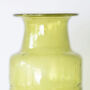 Verdant Green Recycled Glass Vase, thumbnail 2 of 5