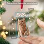 Personalised Pet House Photo Ornament Custom Name, thumbnail 7 of 8