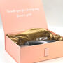 Personalised Gift Box With Magnetic Lid And Personal Message, thumbnail 2 of 5