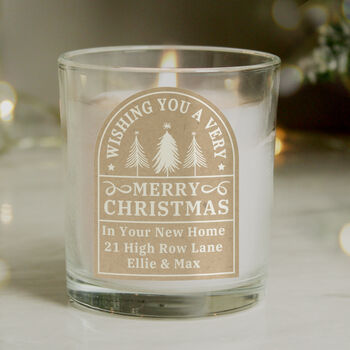 Personalised Christmas Jar Candle, 3 of 6