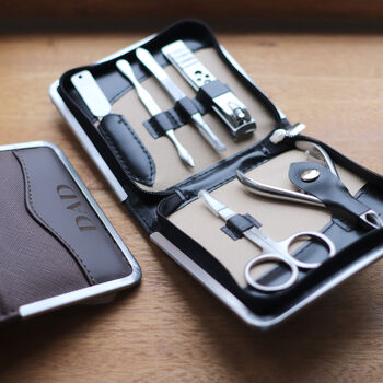 Personalised Initials Travel Manicure Set, 7 of 9