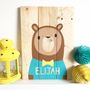 Personalised 'Oh Hello Bear' On Reclaimed Wood, thumbnail 6 of 12
