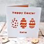 Personalised Laser Cut Easter Card, thumbnail 1 of 3