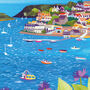 Salcombe, Devon Wall Art, Can Be Personalised, thumbnail 3 of 3