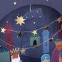 Personalised Nativity Paper Craft Advent Calendar, thumbnail 5 of 9