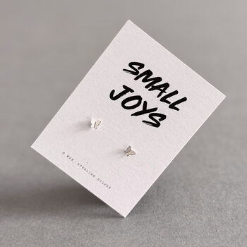 Small Joys Butterfly Earrings – Sterling Silver Gift For Her, 5 of 12