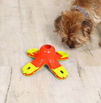 Boredom Buster Puzzle Dog Toy Kibble Drop, 4 of 5