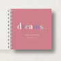 Personalised 'Dreams' Bucket List Small Notebook, thumbnail 10 of 10