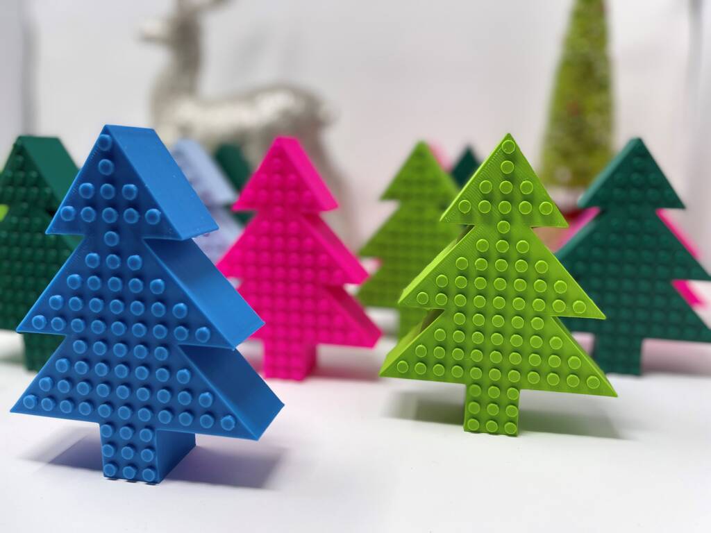 Lego Compatible Christmas Tree, 1 of 6