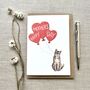 Personalised Tabby Cat Mother's Day Card, thumbnail 2 of 4