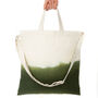 Ombre Tote Bag Green, thumbnail 4 of 4