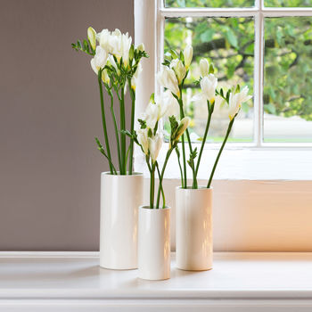 Set Of Three Tealight Holders Or Vases, 3 of 9