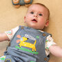 Personalised Dog Dungarees For Baby Newborn Gift, thumbnail 8 of 10