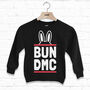 Bun Dmc Rabbit Children’s Slogan Sweatshirt, thumbnail 1 of 1