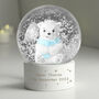 Personalised Polar Bear Snow Globe, thumbnail 7 of 7