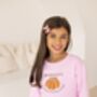 Child's Halloween 'Little Pumpkin' Embroidered Personalised Sweatshirt Jumper, thumbnail 8 of 8