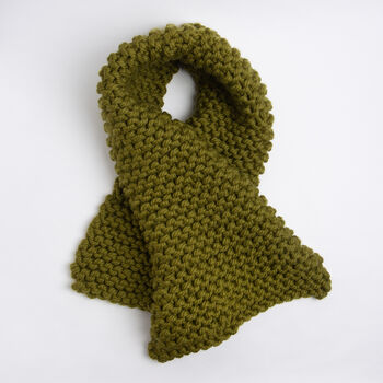 Emma Scarf Beginner Knitting Kit, 6 of 10