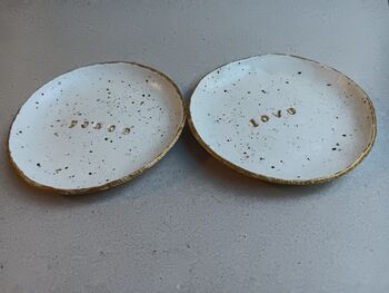 Peace And Love Jewellery Dish Set, 2 of 12