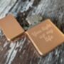 Personalised Engraved Rose Gold Lighter, thumbnail 9 of 9