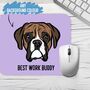 Personalised Boxer Mouse Mat, thumbnail 2 of 4