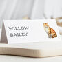 Wedding Place Card Cats, thumbnail 1 of 5
