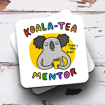 Personalised Mug 'Koala Tea Mentor', 3 of 3
